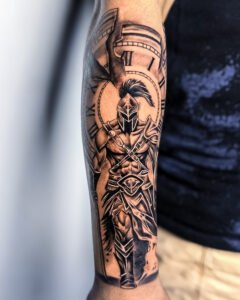 spartan tattoo